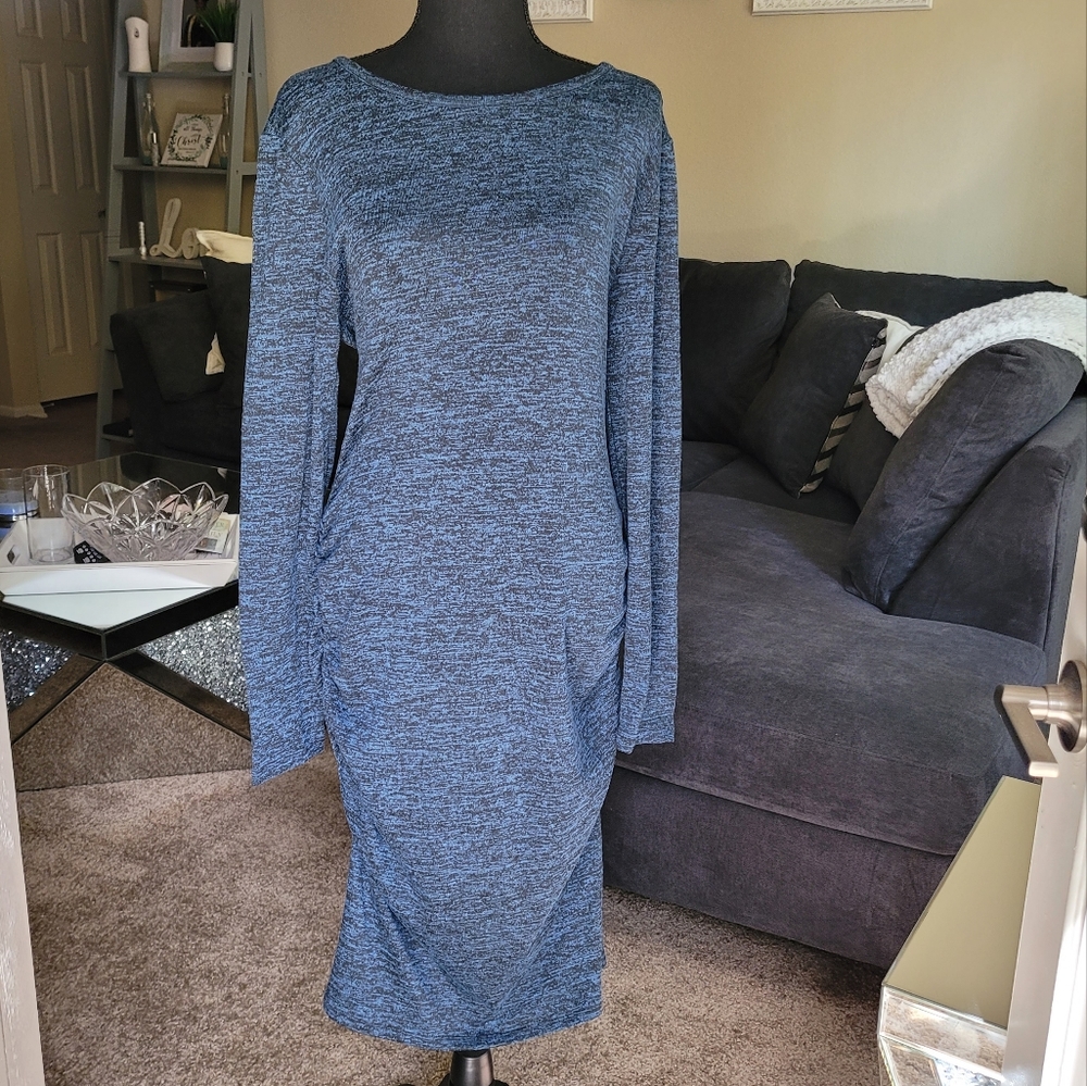 Joe Fresh Blue Dress (NWOT)